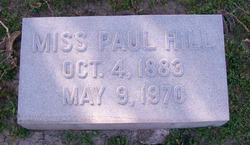 Paul “Miss Paul” Hill 