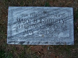 Mary Frances <I>Bourke</I> Godfrey 