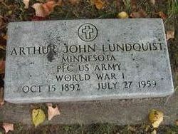 Arthur John Lundquist 