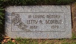 Letty A. <I>Mott</I> Scofield 