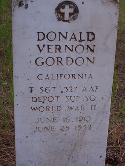 Donald Vernon Gordon 