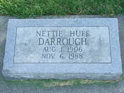 Nettie <I>Huff</I> Darrough 