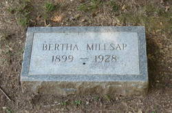 Bertha <I>Bunch</I> Millsaps 