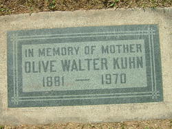 Olive <I>Walter</I> Kuhn 