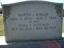 Dora F <I>Huffman</I> Barger 