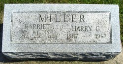 Harriet <I>Wildish</I> Miller 