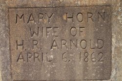 Mary E. <I>Horne</I> Arnold 