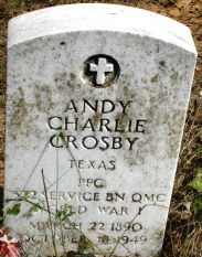 PFC Andy Charlie Crosby 