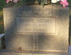 Minnie Anna <I>Norman</I> Adams 