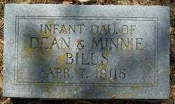 Infant Daughter Bills 