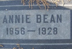 Annie <I>Seagers</I> Bean 