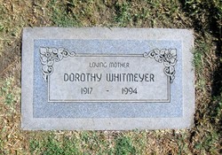 Dorothy Marguerite <I>Brossard</I> Whitmeyer 