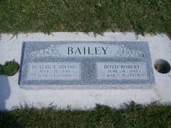 Beatrice Rebecca <I>Irving</I> Bailey 