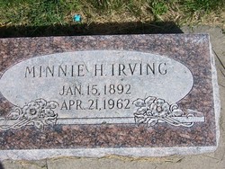 Minnie Isabelle <I>Hunter</I> Irving 