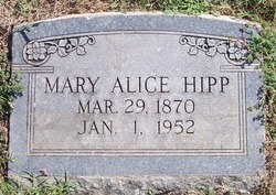 Mary Alice <I>Powell</I> Hipp 