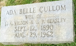 Ada Belle <I>Cullom</I> Beasley 