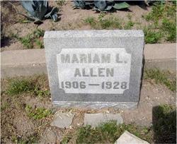 Mariam L. Allen 