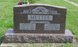 Betty May <I>Souder</I> Mettee 