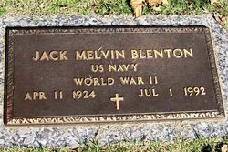 Jack Melvin Blenton 