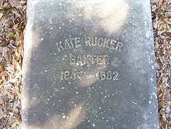 Kate <I>Rucker</I> Baxter 