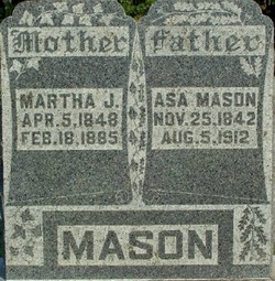 Martha Jane <I>Deter</I> Mason 