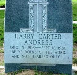Harry Carter Andress 