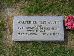 PVT Walter Ernest “Ted” Allen 