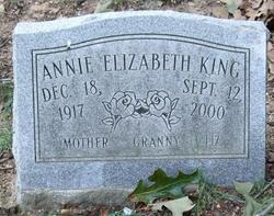 Annie Elizabeth “Liz” King 