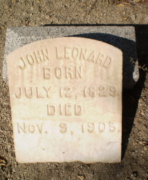John Leonard Van Sickle 