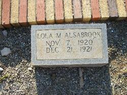 Lola Mae Alsabrook 