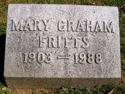 Mary Gloster <I>Graham</I> Fritts 