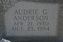 Audrie G Anderson 