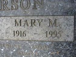 Mary Mildred <I>Swenson</I> Anderson 