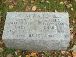 Mary E <I>Waite</I> Alward 