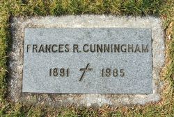 Frances R. <I>Burke</I> Cunningham 