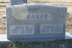 Norma Geneva <I>Eubanks</I> Baker 