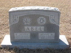 Minnie M <I>Barbee</I> Abel 
