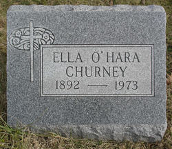 Ella <I>O'Hara</I> Churney 