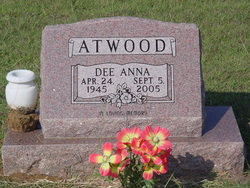 Dee Anna <I>Preston</I> Atwood 