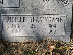 Lucille <I>Blasingame</I> Barton 