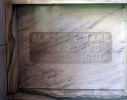 Albert Edward Bake 