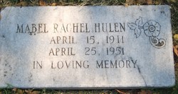 Mabel Rachel <I>Caldwell</I> Hulen 