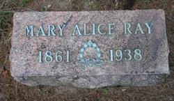 Mary Alice <I>Miller</I> Ray 