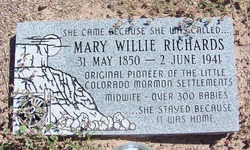 Mary Sutton Pettit <I>Willie</I> Richards 