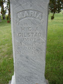 Maria Gurine <I>Olson</I> Gilstad 