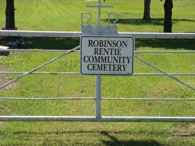 Robinson Rentie Community Center Cemetery