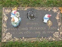 Anna Chiyo <I>Mitamura</I> Ando 
