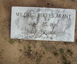 Mildred <I>Reeves</I> Arant 