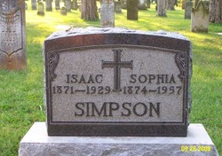 Sophia O <I>Blanford</I> Simpson 