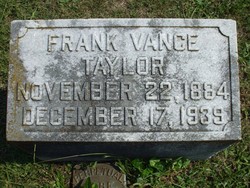 Frank Vance Taylor 